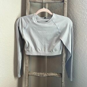 Alphalete long sleeve crop